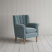 image of Time Out Armchair in Intelligent Velvet Mineral