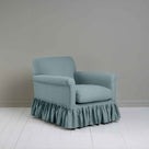 Curtain Call Armchair in Laidback Linen Cerulean - Nicola Harding 