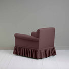  Curtain Call Armchair in Laidback Linen Damson, Back View - Nicola Harding 
