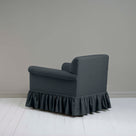  Curtain Call Armchair in Laidback Linen Midnight, Back View - Nicola Harding 