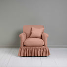  Curtain Call Armchair in Laidback Linen Roseberry, With a Matching NiX Special Square Cushion - Nicola Harding 