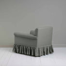  Curtain Call Armchair in Laidback Linen Shadow, Back View - Nicola Harding 