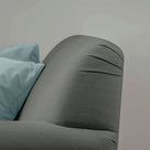  Curtain Call Armchair in Laidback Linen Shadow, Design Closeup - Nicola Harding 