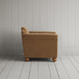  Side profile of the Stone Beige corduroy Dolittle armchair 