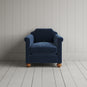  Armchair in Classic Corduroy Dark Blue - By NiX 