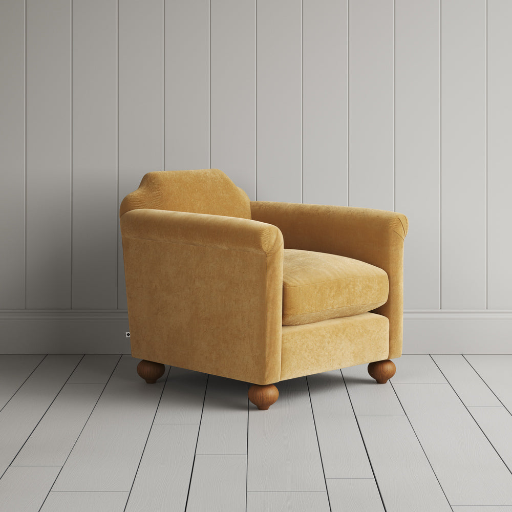 Dolittle Armchair in Classic Corduroy Wheat
