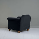  Dolittle Armchair in Intelligent Velvet Onyx, Back View - Nicola Harding 