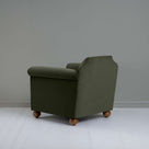  Dolittle Armchair in Intelligent Velvet Seaweed, Back View - Nicola Harding 