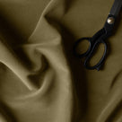  Intelligent Velvet Sepia, Fabric With Scissor - Nicola Harding 