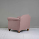 Dolittle Armchair in Laidback Linen Heather, Back View - Nicola Harding 