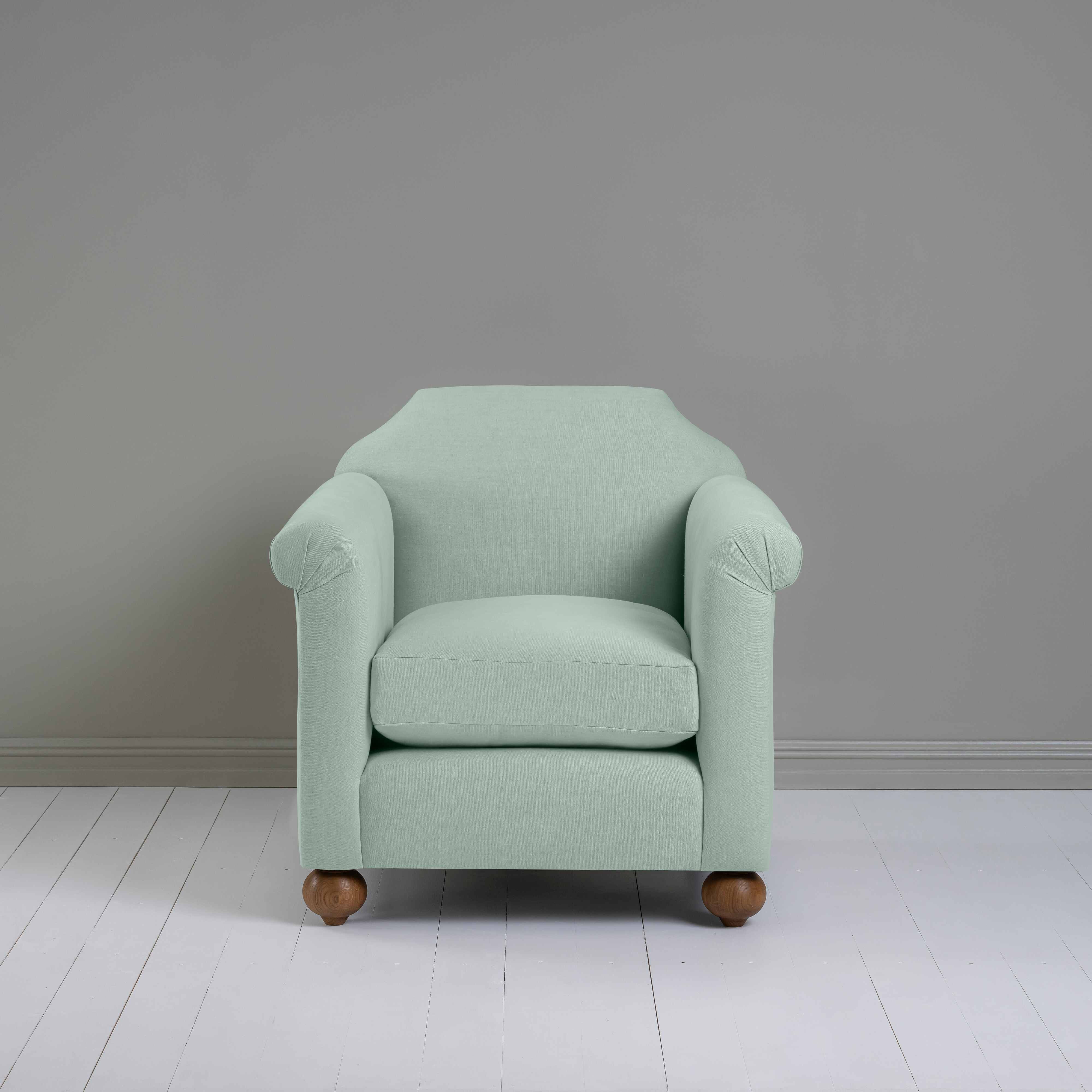  Dolittle Armchair in Laidback Linen Sky - Nicola Harding 