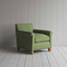 image of Idler Armchair in Colonnade Cotton, Green and Wine