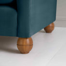  Idler Armchair in Intelligent Velvet Aegean - Nicola Harding 