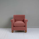  Idler Armchair in Intelligent Velvet Damson - Nicola Harding 
