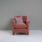  Idler Armchair in Intelligent Velvet Damson - Nicola Harding 