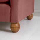  Idler Armchair in Intelligent Velvet Damson - Nicola Harding 