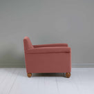  Idler Armchair in Intelligent Velvet Damson - Nicola Harding 