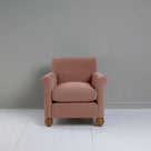  Idler Armchair in Intelligent Velvet Dusky Pink - Nicola Harding 