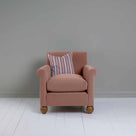  Idler Armchair in Intelligent Velvet Dusky Pink - Nicola Harding 