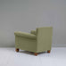 image of Idler Armchair in Intelligent Velvet Green Tea
