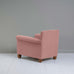 image of Idler Armchair in Intelligent Velvet Rose