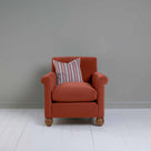  Idler Armchair in Intelligent Velvet Sienna - Nicola Harding 