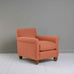 image of Idler Armchair in Laidback Linen Cayenne