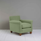  Idler Armchair in Laidback Linen Moss - Nicola Harding 