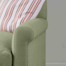  Idler Armchair in Laidback Linen Moss - Nicola Harding 