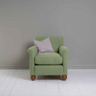 Idler Armchair in Laidback Linen Moss - Nicola Harding 