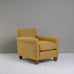 image of Idler Armchair in Laidback Linen Ochre