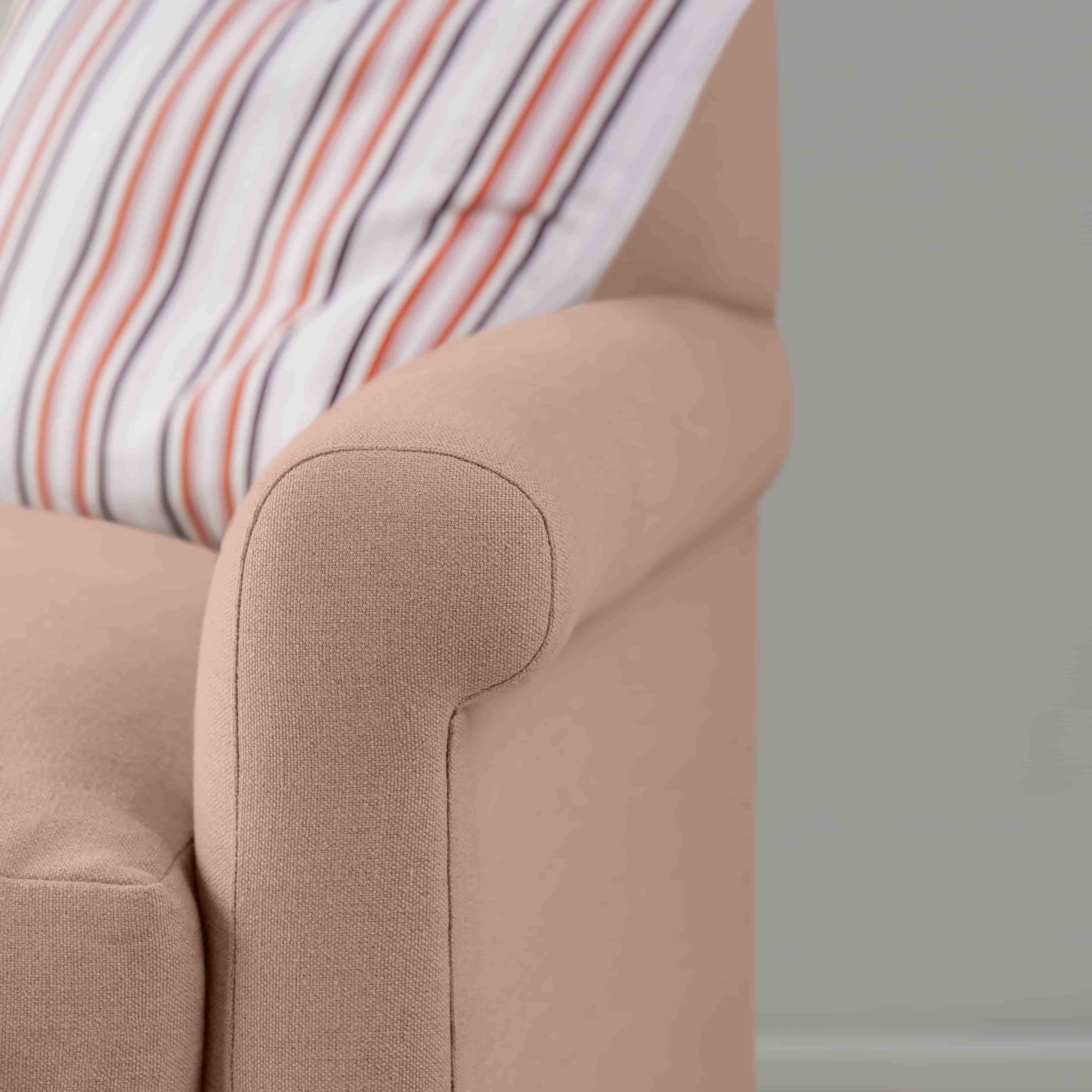  Idler Armchair in Laidback Linen Roseberry 