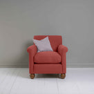  Idler Armchair in Laidback Linen Rouge - Nicola Harding 