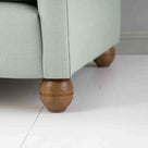  Idler Armchair in Laidback Linen Sky - Nicola Harding 