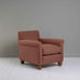 image of Idler Armchair in Laidback Linen Sweet Briar
