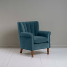  Time Out Armchair in Intelligent Velvet Aegean - NiX 