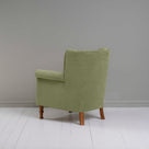  Time Out Armchair in Intelligent Velvet Green Tea, Back View - NiX 