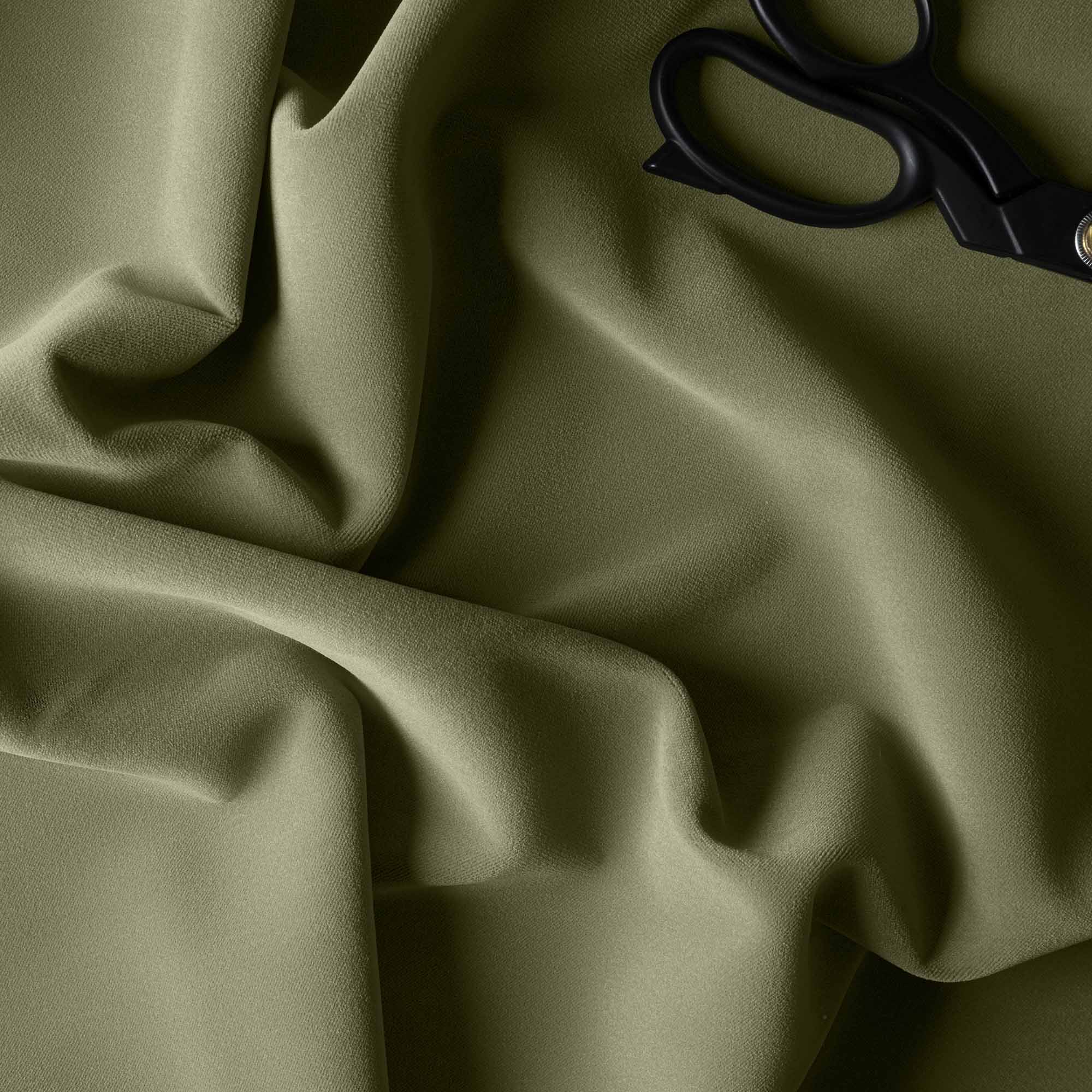  Intelligent Velvet Green Tea, Fabric With Scissor - NiX 