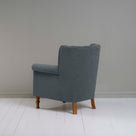  Time Out Armchair in Intelligent Velvet Mercury, Back View - NiX 