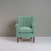 image of Time Out Armchair in Intelligent Velvet Sea Mist