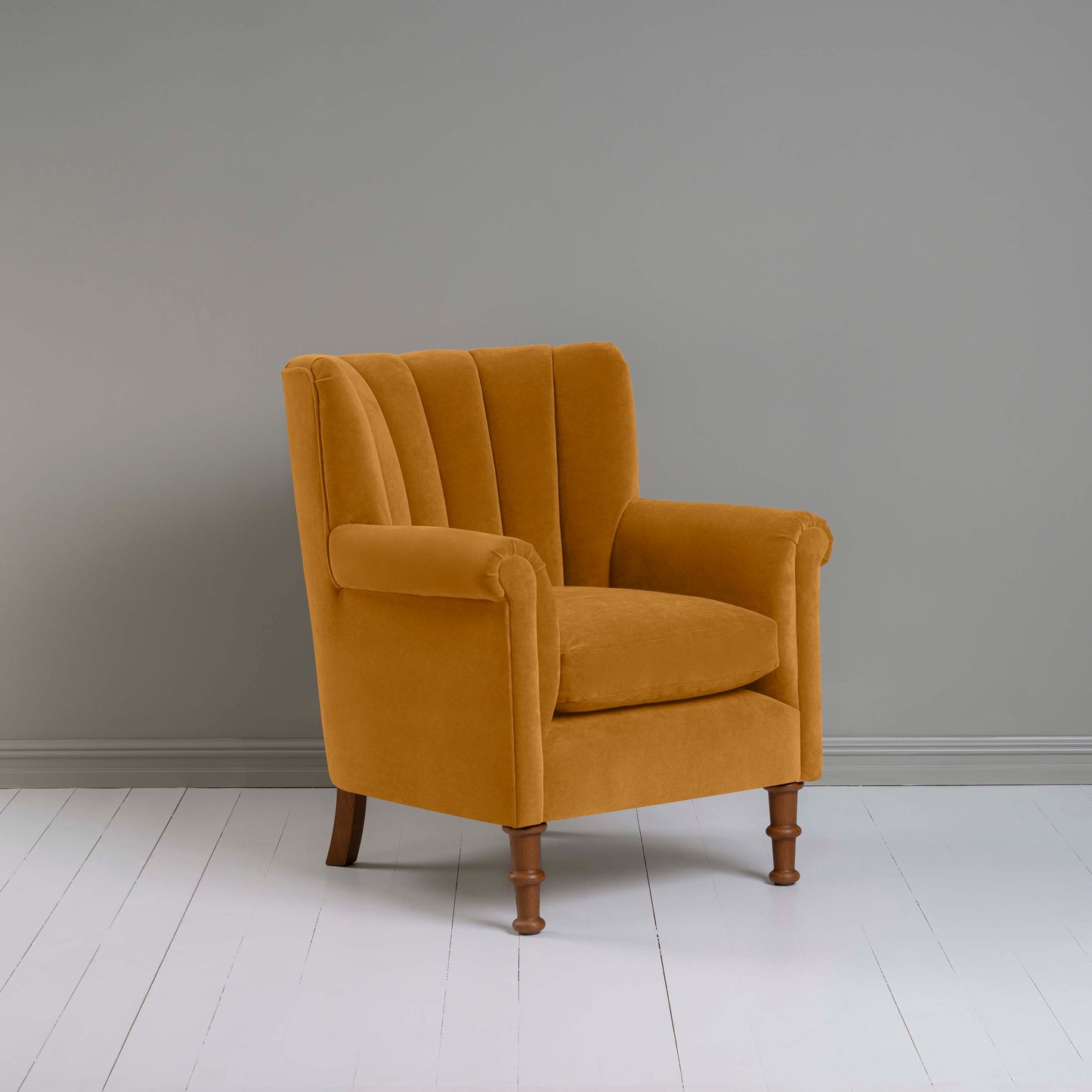 Time Out Armchair in Intelligent Velvet Spice