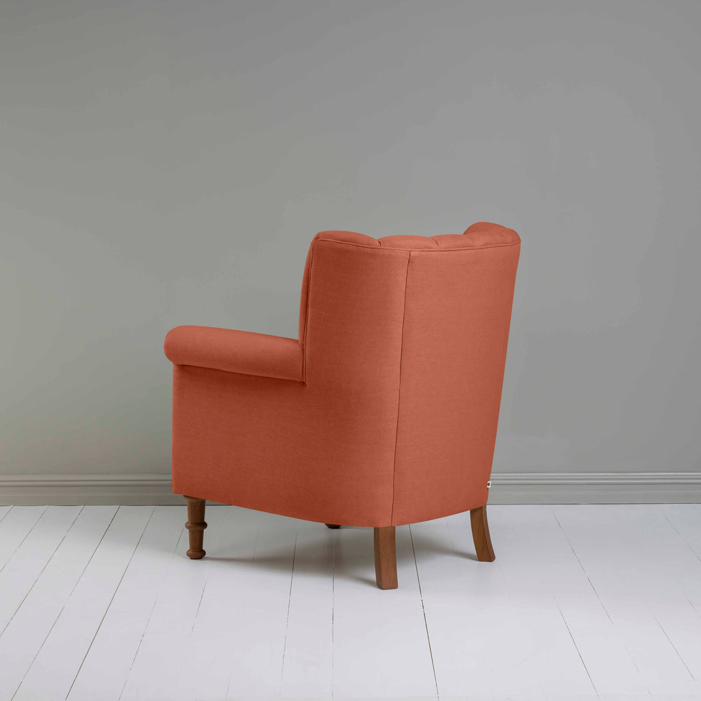  Time Out Armchair in Laidback Linen Cayenne 