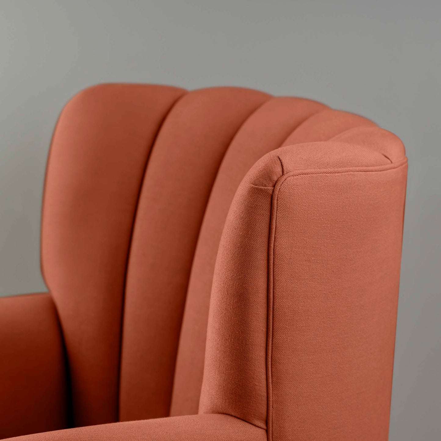 Time Out Armchair in Laidback Linen Cayenne