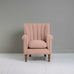 image of Time Out Armchair in Laidback Linen Dusky Pink