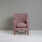  Time Out Armchair in Laidback Linen Heather, Front Side View - NiX 