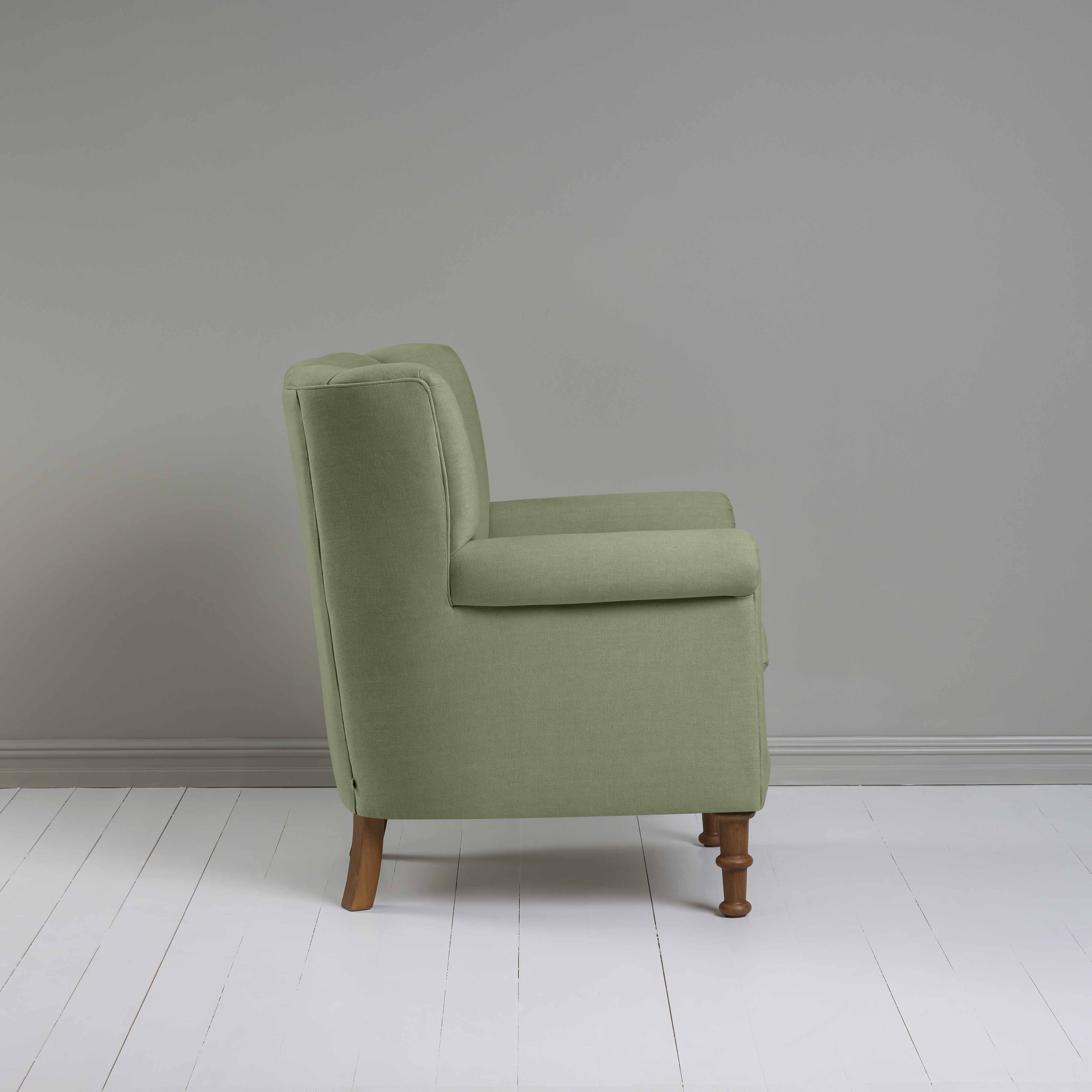  Time Out Armchair in Laidback Linen Moss 