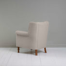  Time Out Armchair in Laidback Linen Pearl Grey, Back View - NiX 
