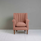  Time Out Armchair in Laidback Linen Roseberry, Front View - NiX 