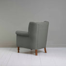  Time Out Armchair in Laidback Linen Shadow, Back View - NiX 