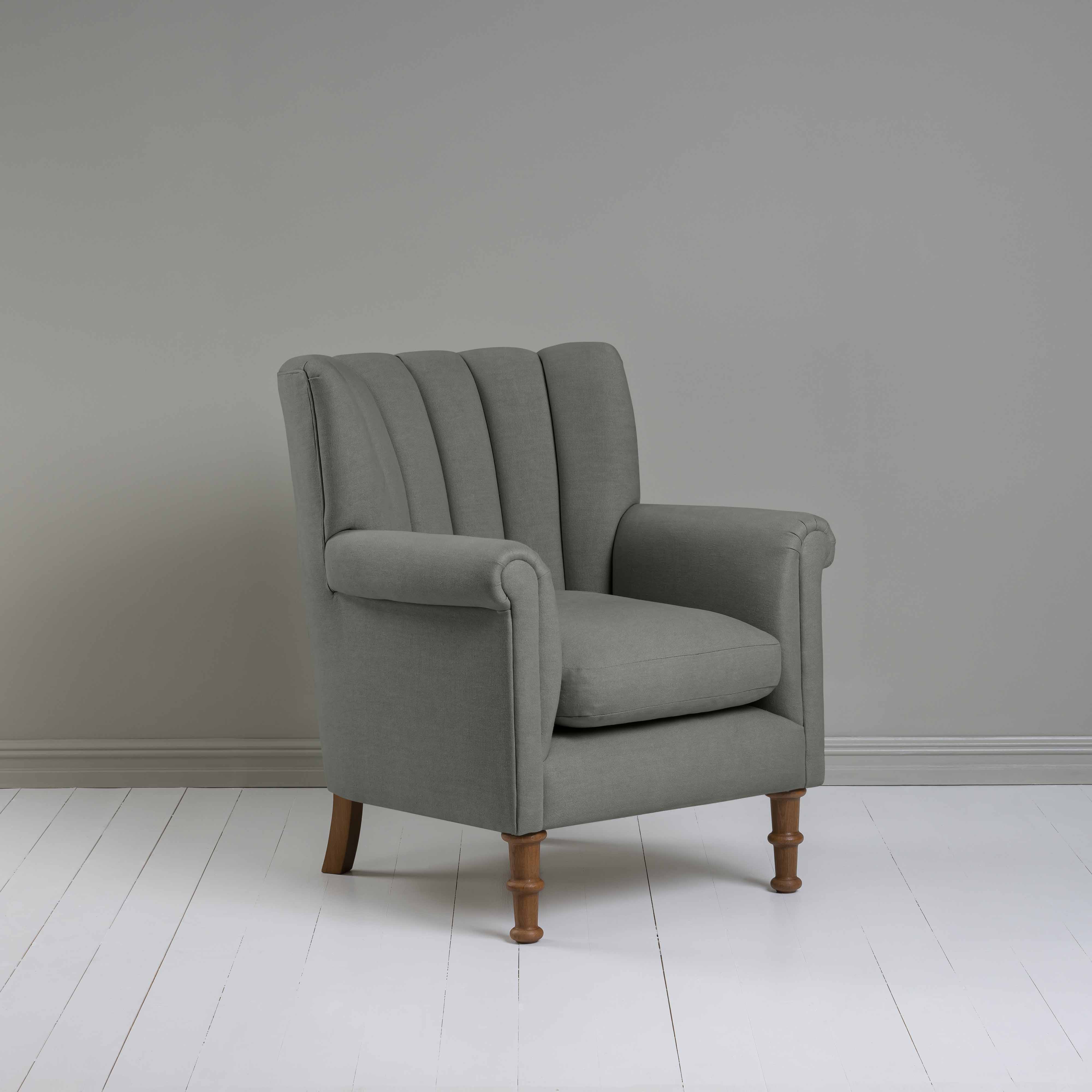  Time Out Armchair in Laidback Linen Shadow 